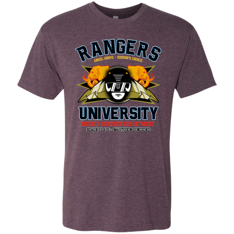 Rangers U Black Ranger Men's Triblend T-Shirt