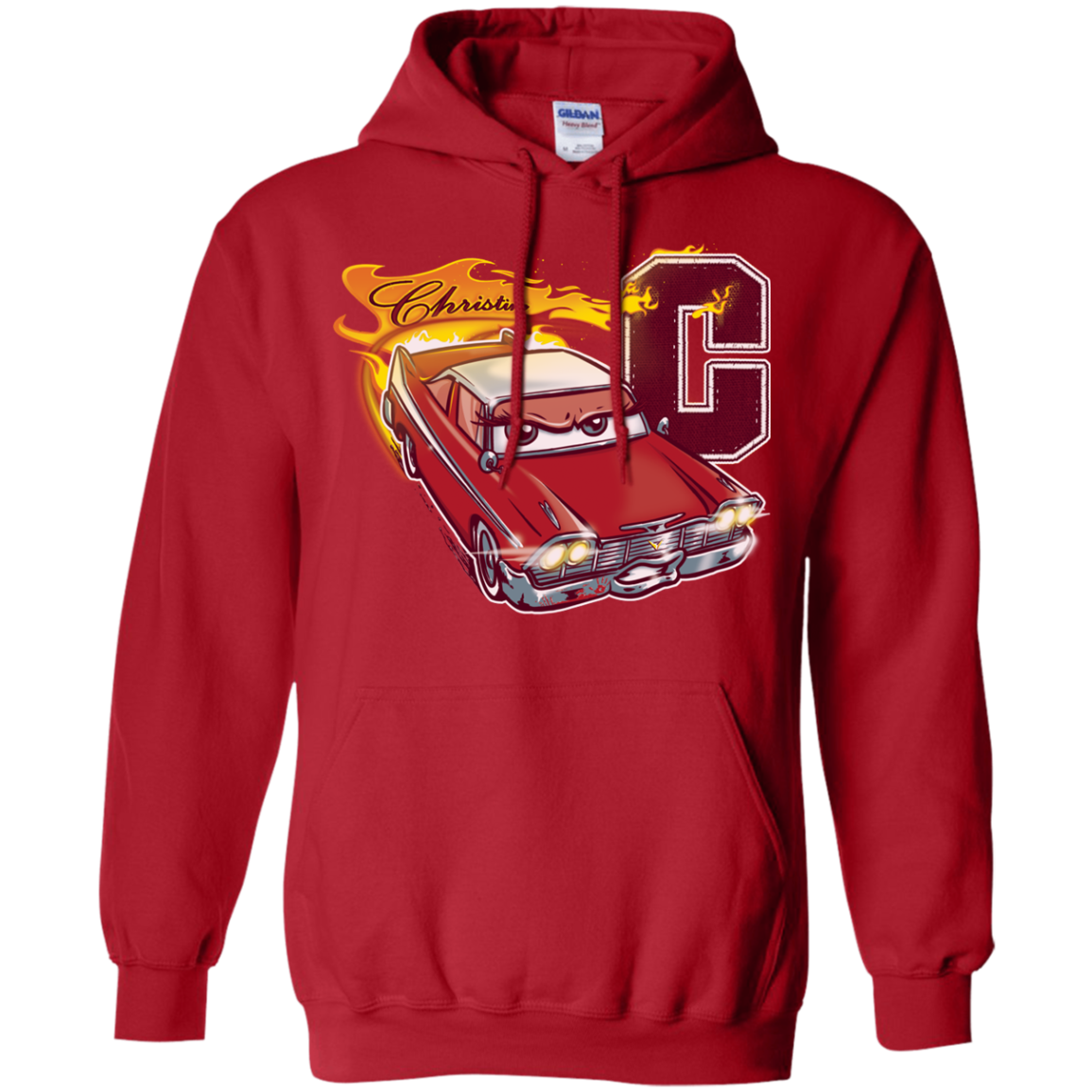 Fury And Fire Pullover Hoodie