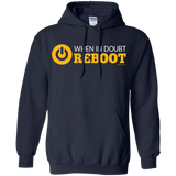 When In Doubt Reboot Pullover Hoodie