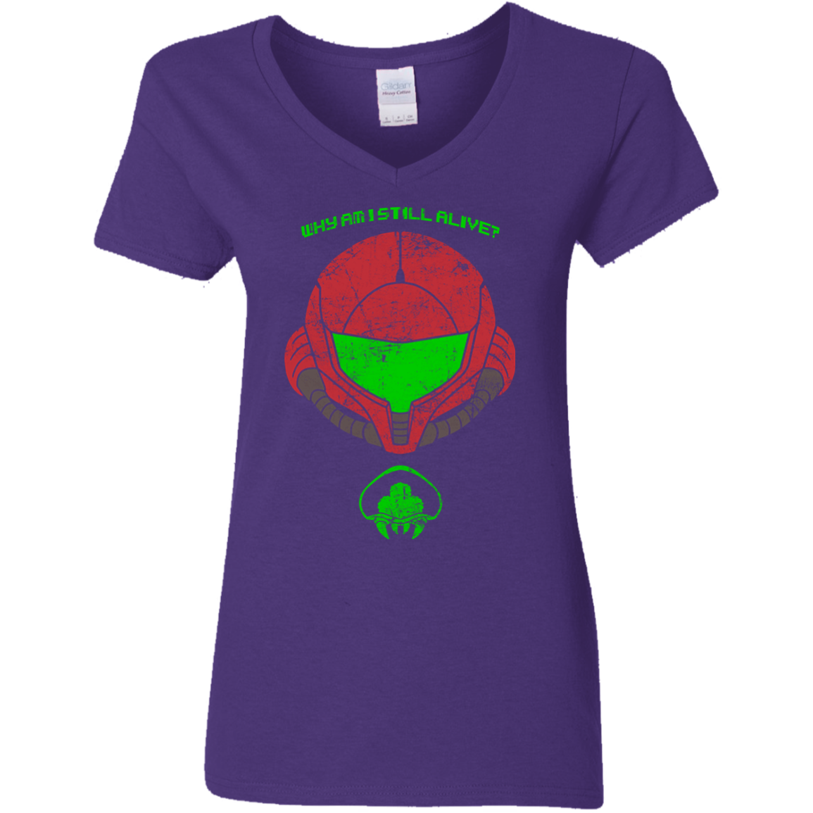 Alive Women's V-Neck T-Shirt