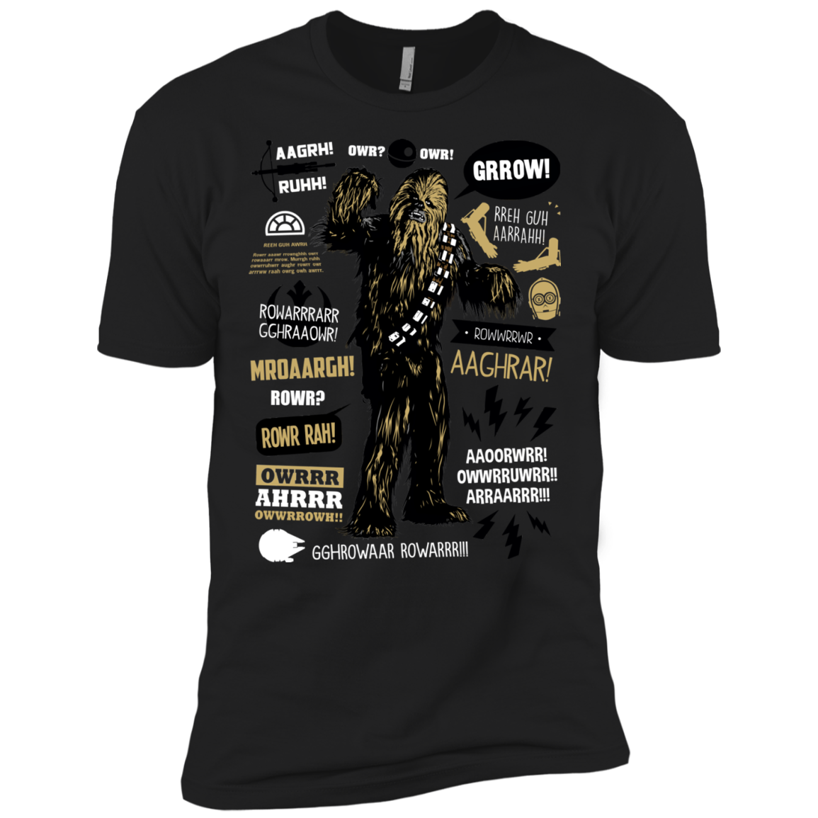 Wookie Famous Quotes Men's Premium T-Shirt