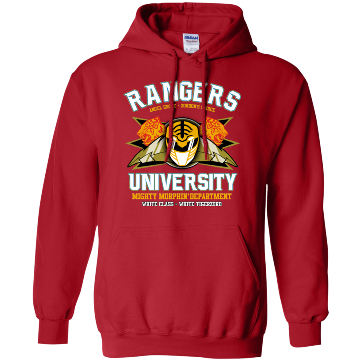 Rangers U White Ranger Pullover Hoodie