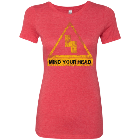 MIND YOUR HEAD Women's Triblend T-Shirt