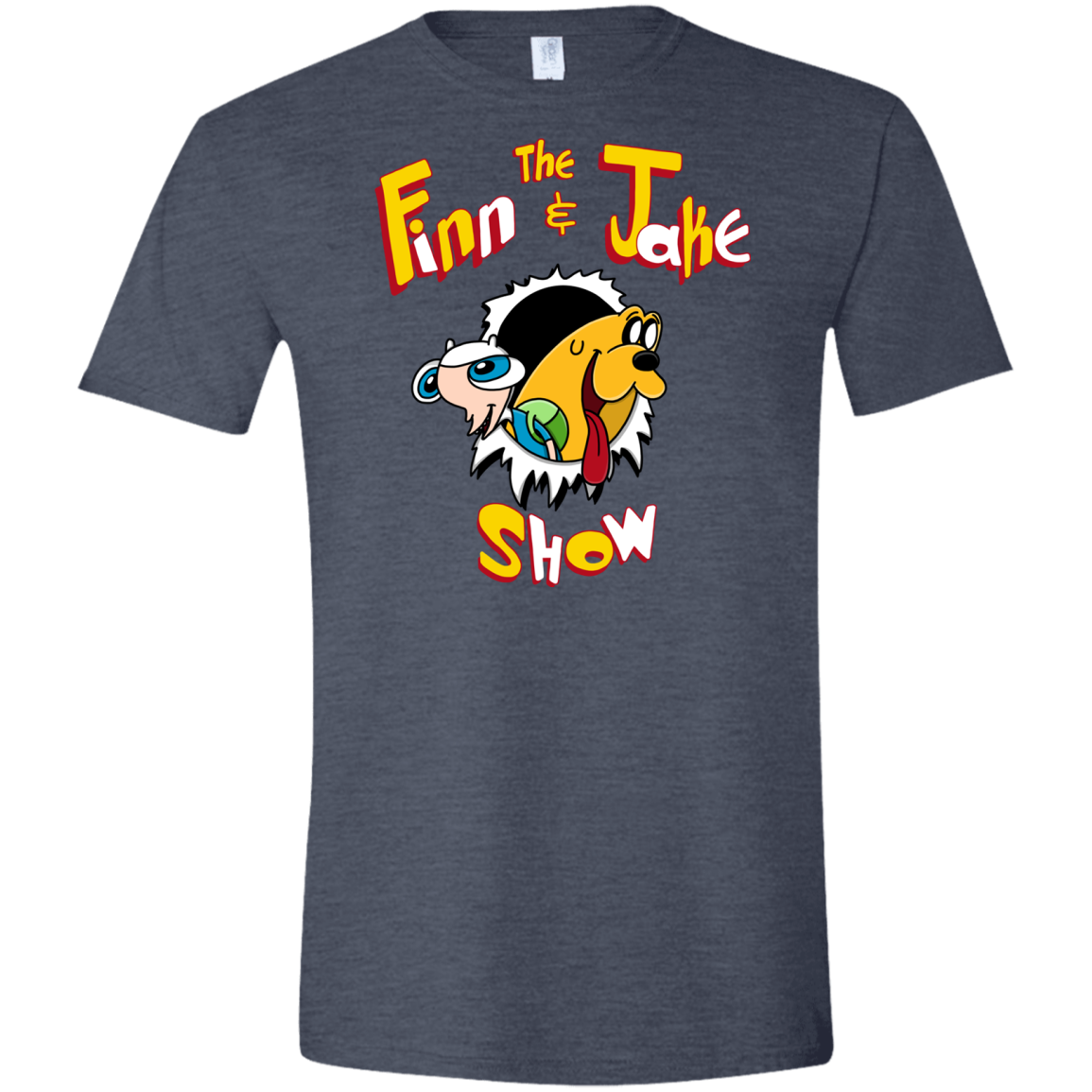 The Finn and Jake Show Men's Semi-Fitted Softstyle