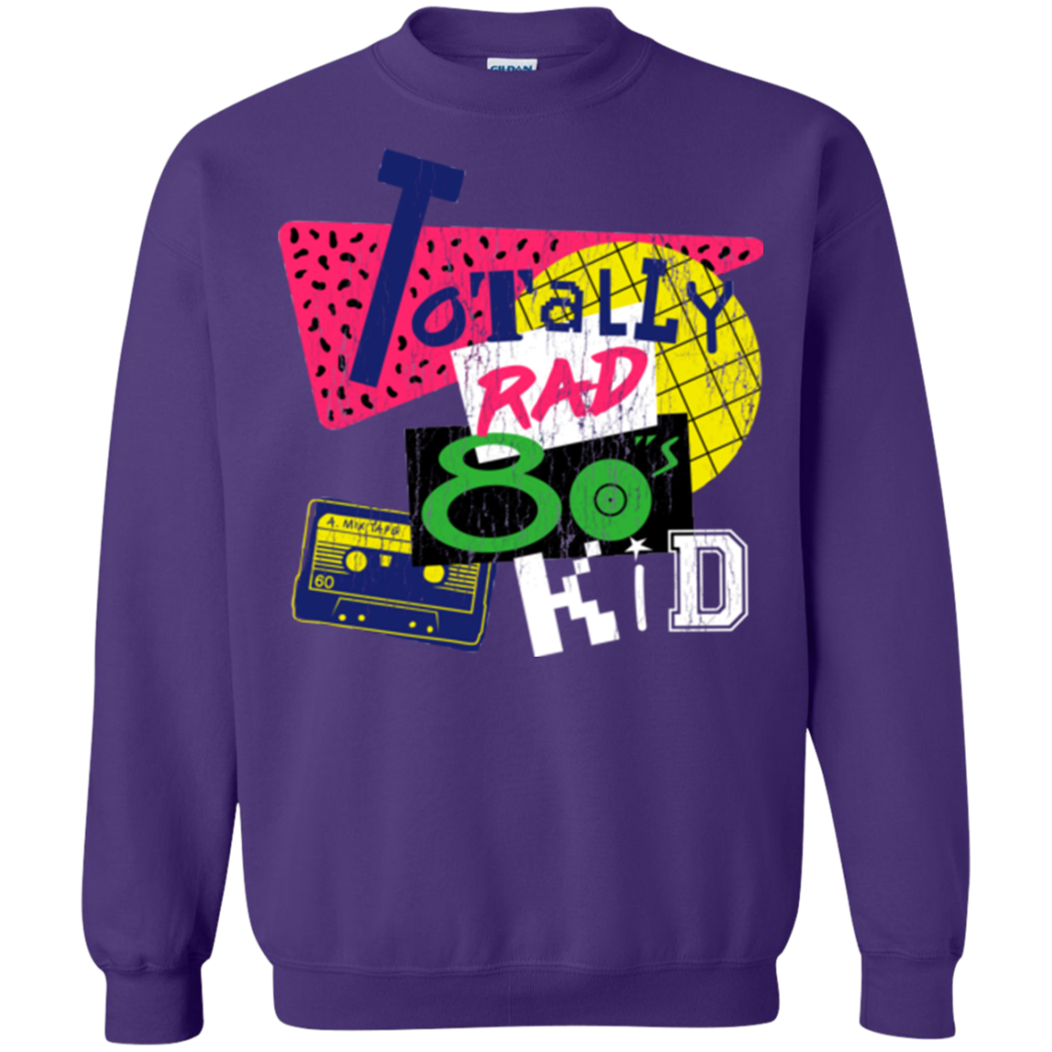 Totally Rad Crewneck Sweatshirt