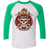 Ace of Spades Triblend 3/4 Sleeve