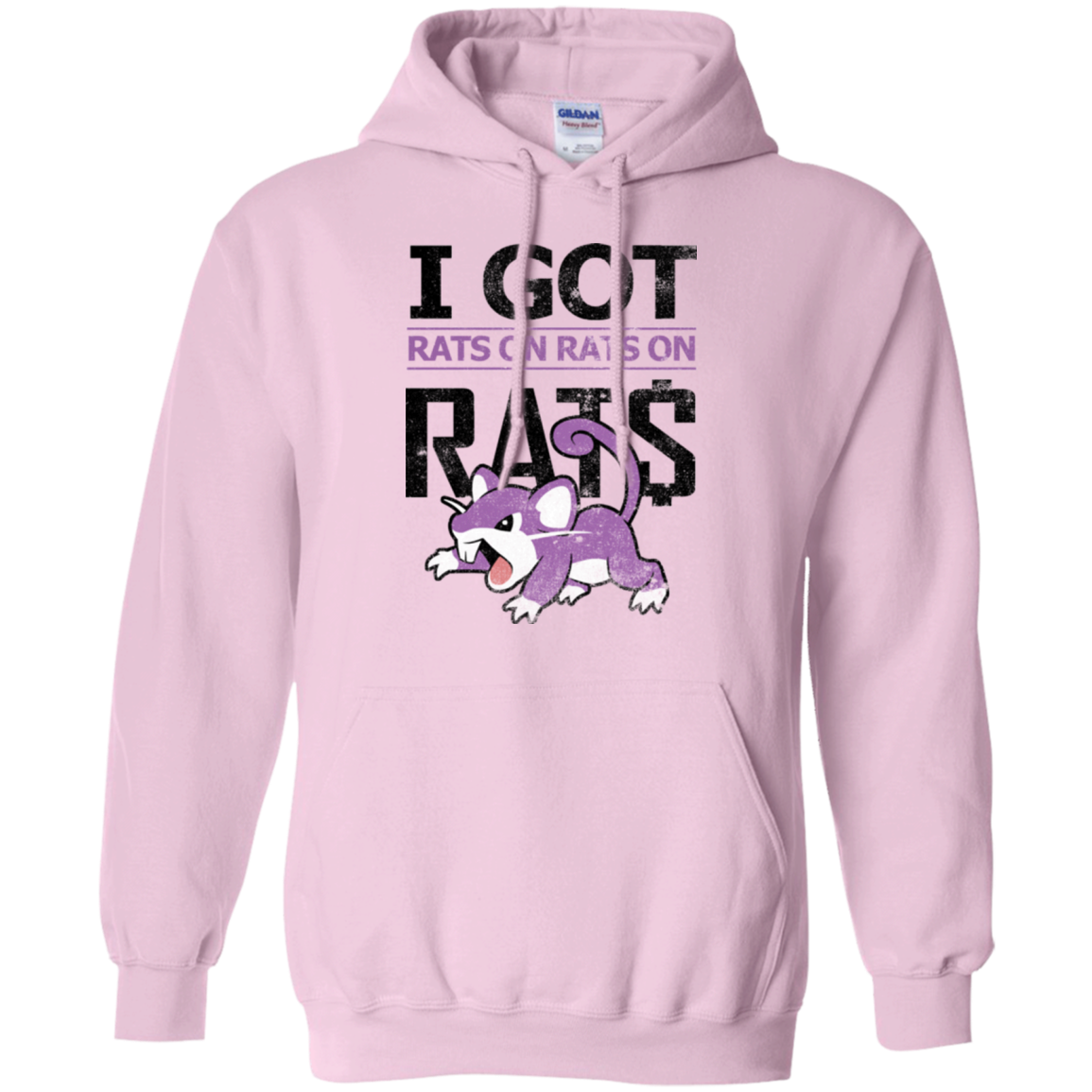 Rats on rats on rats Pullover Hoodie