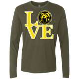 Yellow Ranger LOVE Men's Premium Long Sleeve