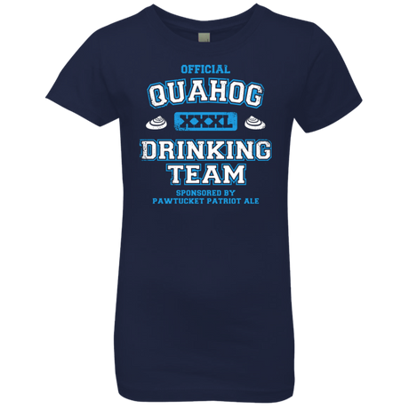 Quahog Drinking Team Girls Premium T-Shirt