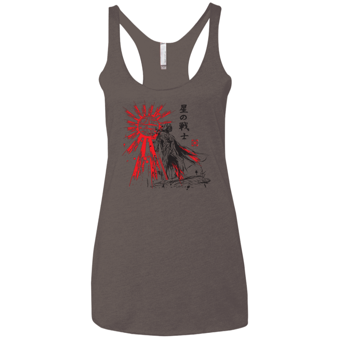 The Star Warrior Women's Triblend Racerback Tank