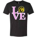 Pink Ranger LOVE Men's Triblend T-Shirt