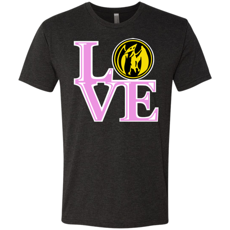 Pink Ranger LOVE Men's Triblend T-Shirt