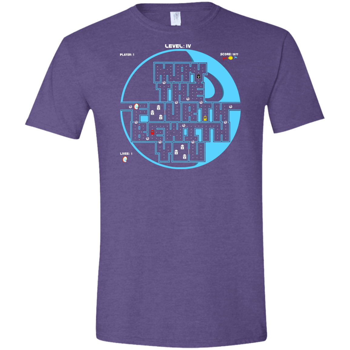 Pacman May The Fourth Men's Semi-Fitted Softstyle