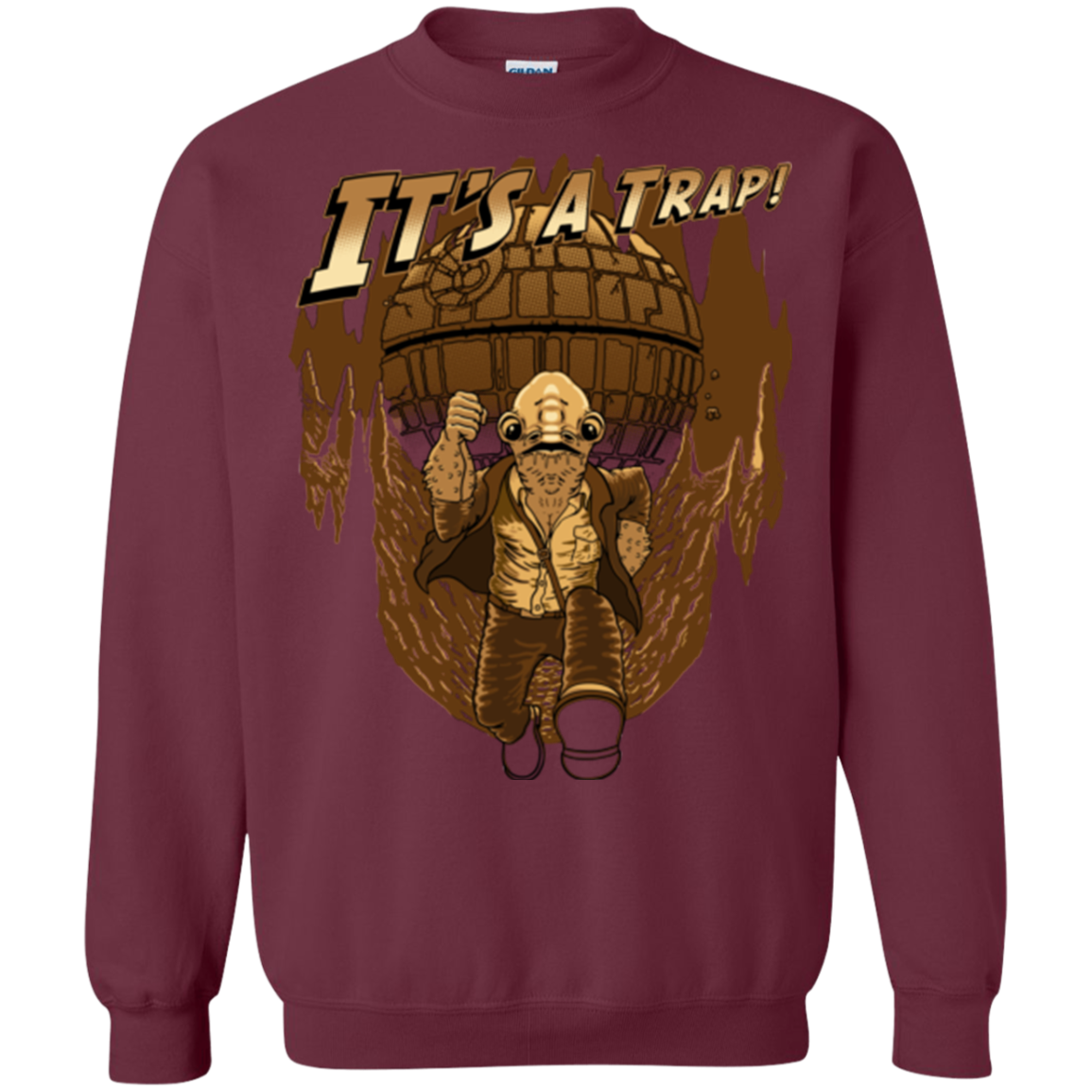 It's a trap!! Crewneck Sweatshirt