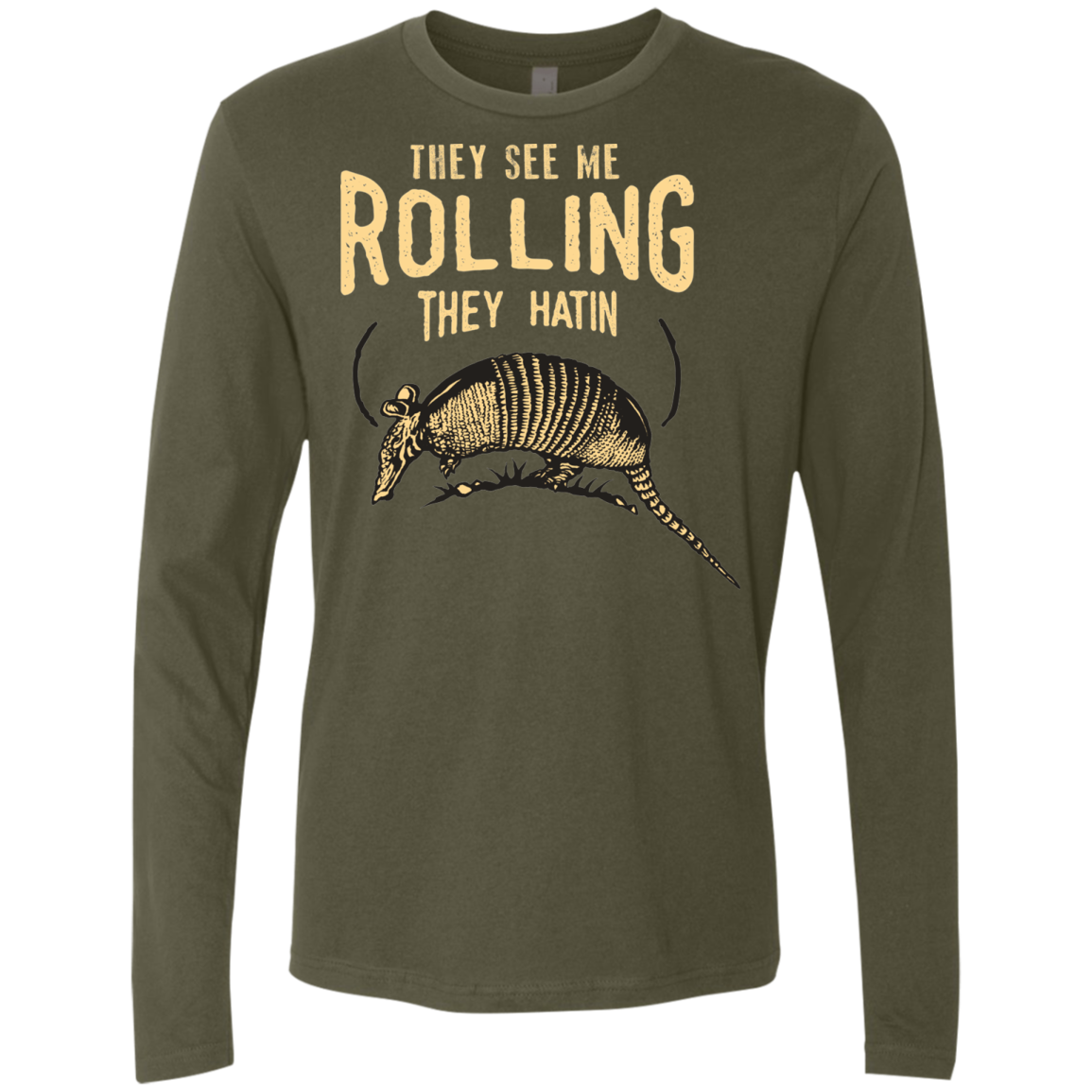 They See Me Rollin Men's Premium Long Sleeve