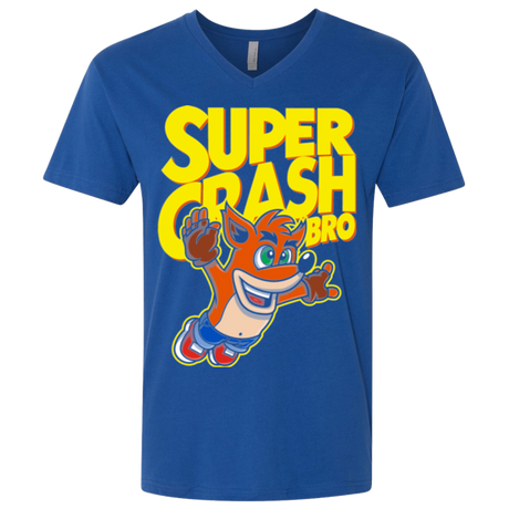 Super Crash Bros Men's Premium V-Neck