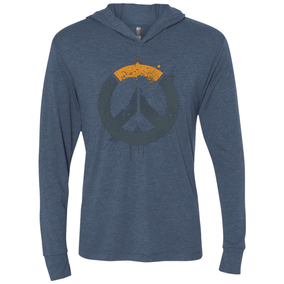 Overwatch Triblend Long Sleeve Hoodie Tee