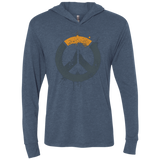 Overwatch Triblend Long Sleeve Hoodie Tee