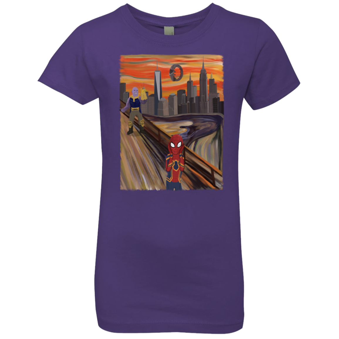 Spider Scream Girls Premium T-Shirt