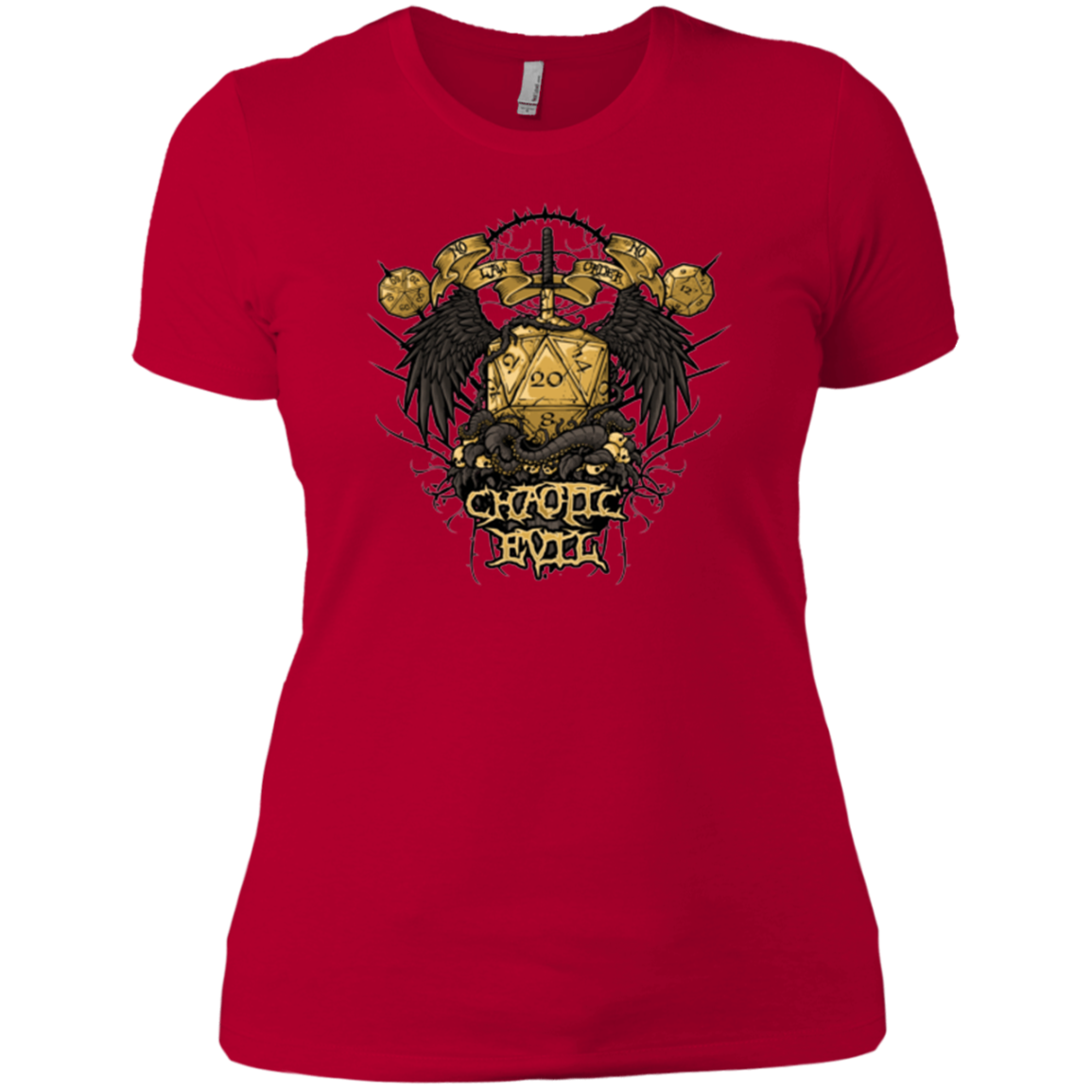CHAOTIC EVIL Women's Premium T-Shirt