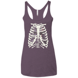 Anatomy of a Galaxy Far Away Women's Triblend Racerback Tank
