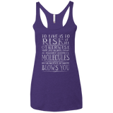Universe Blows Women's Triblend Racerback Tank