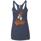 Crossbow Orange Women's Triblend Racerback Tank