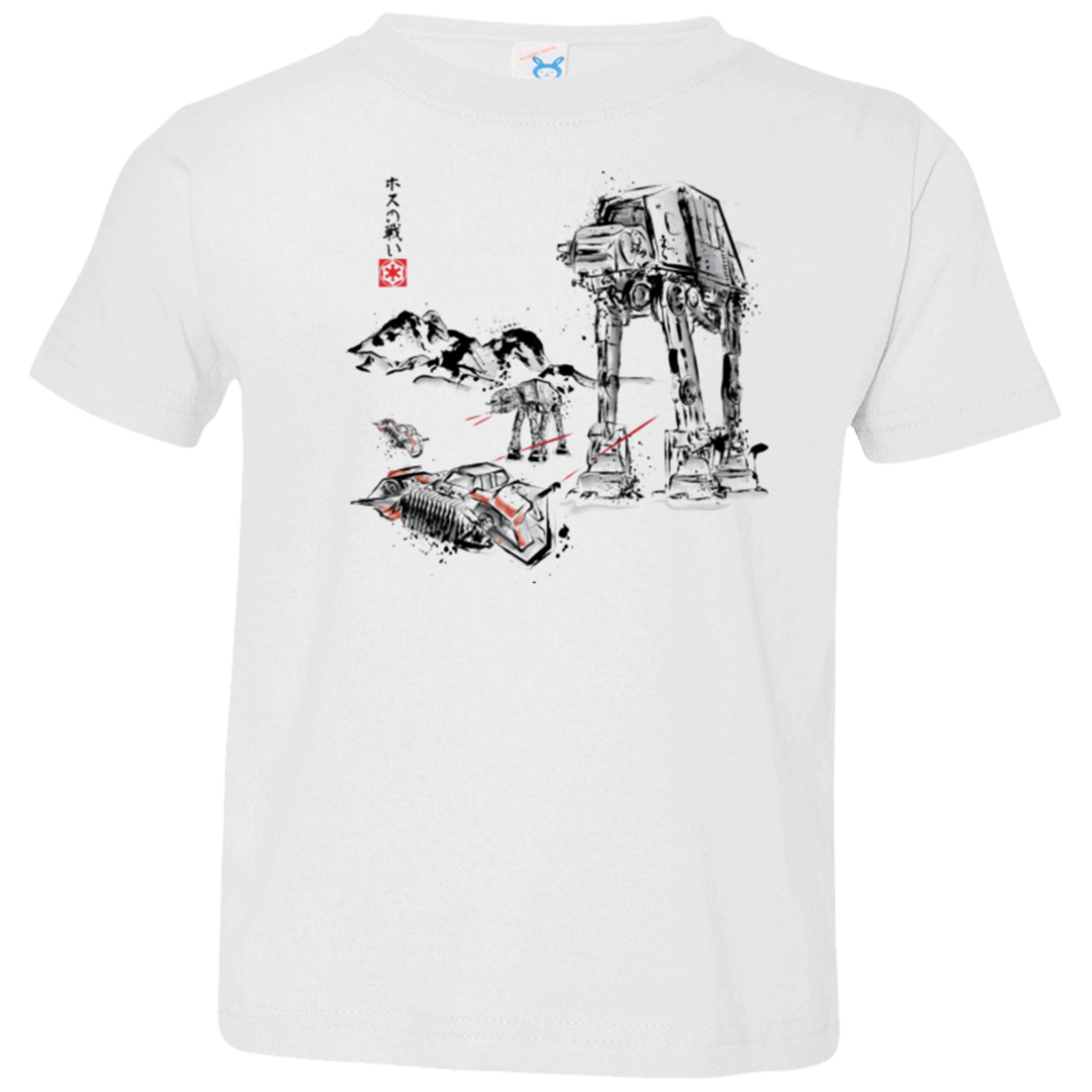 Battle in the Snow Sumi e Toddler Premium T-Shirt