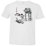 Battle in the Snow Sumi e Toddler Premium T-Shirt