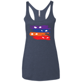 Ninja Flag Women's Triblend Racerback Tank