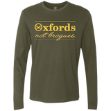 Oxfords Not Brogues Men's Premium Long Sleeve