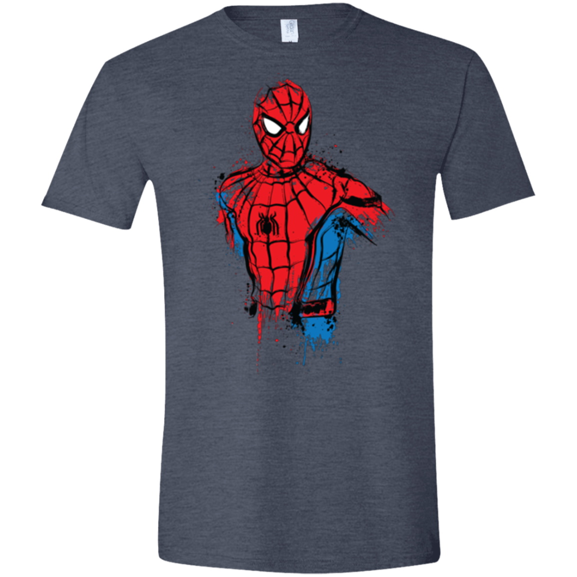 Spiderman- Friendly Neighborhood Men's Semi-Fitted Softstyle