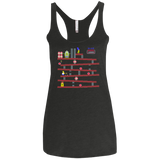 King Kang Women's Triblend Racerback Tank