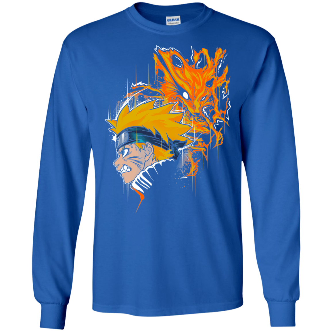 Demon Fox Men's Long Sleeve T-Shirt