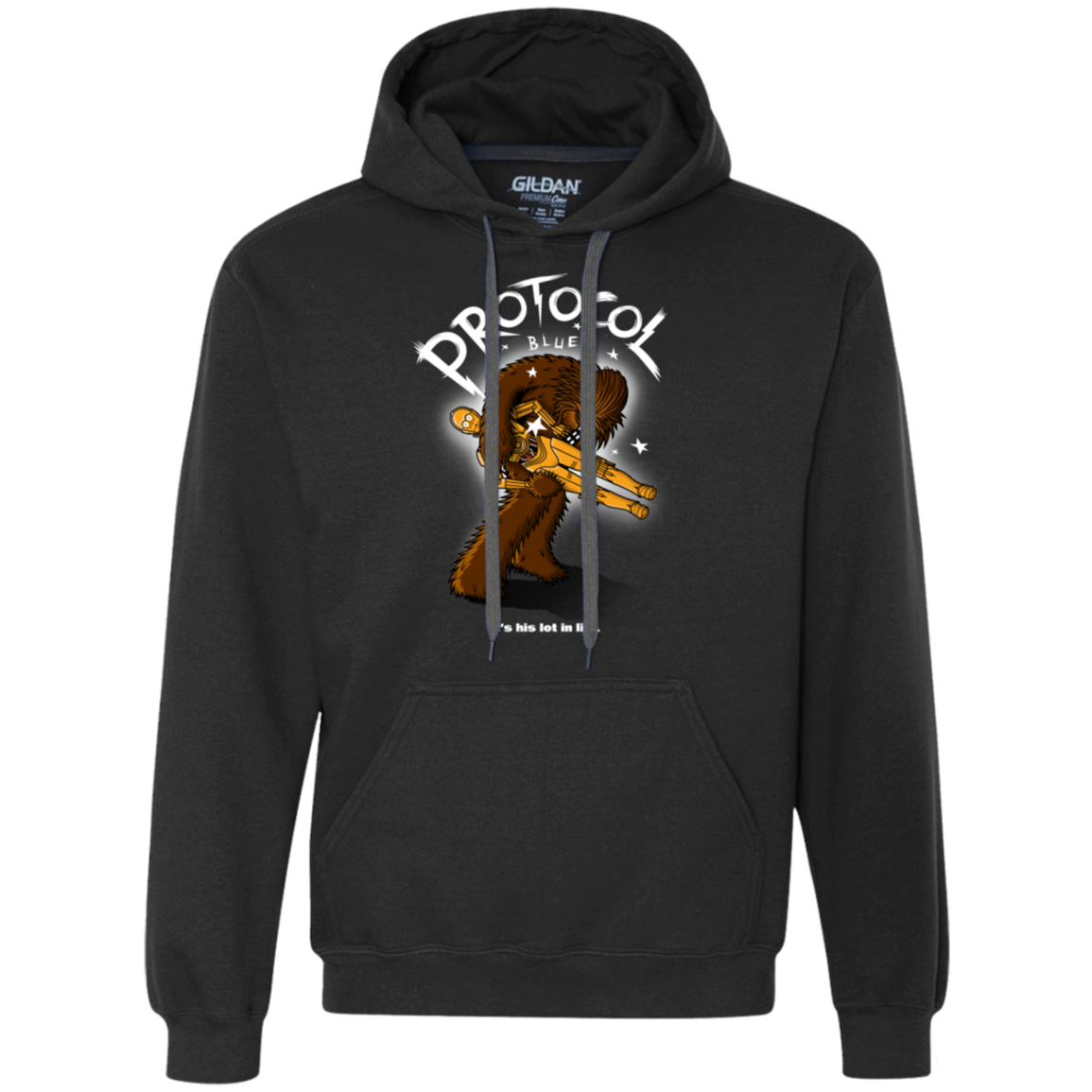 Protocol Blues Premium Fleece Hoodie