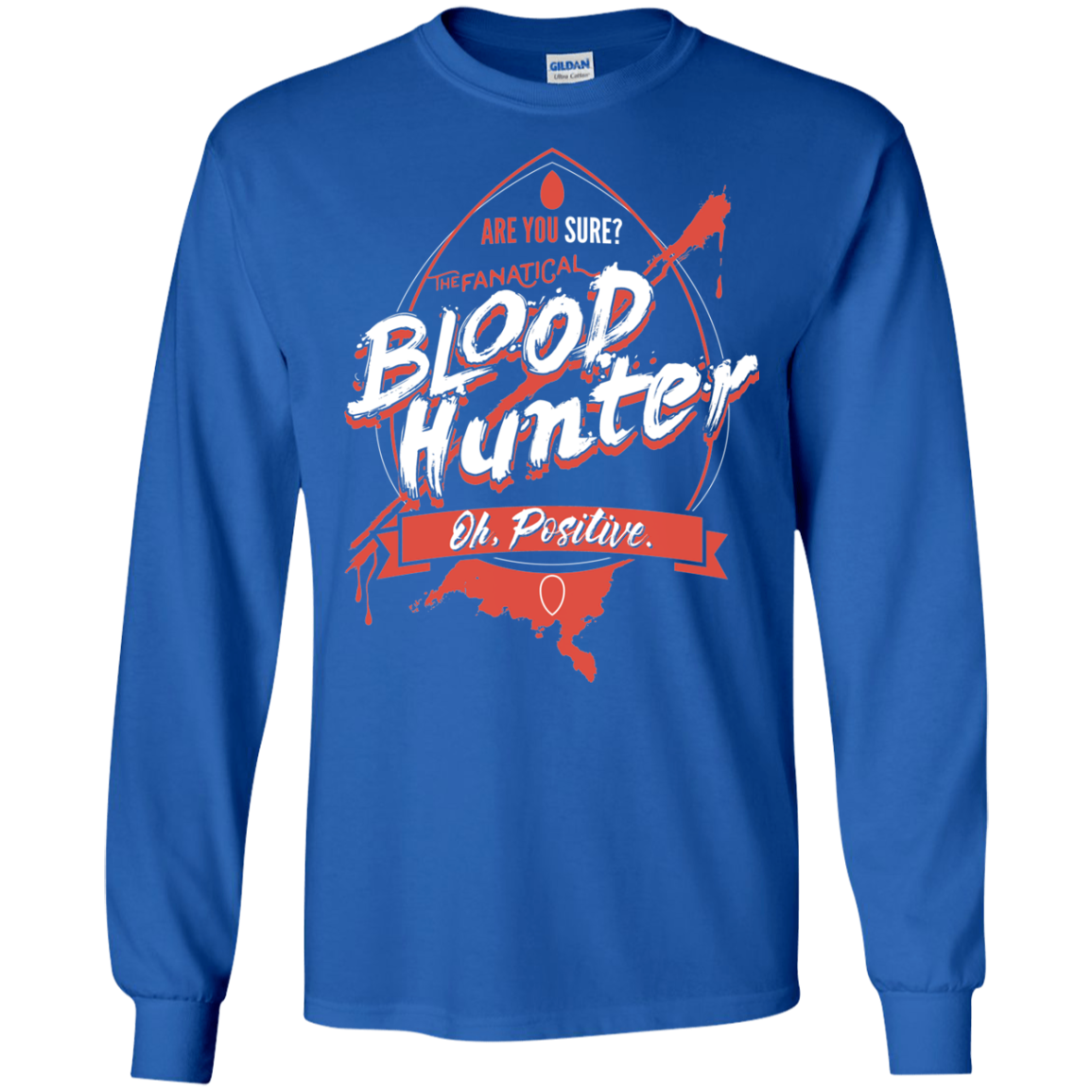 Blood Hunter Men's Long Sleeve T-Shirt