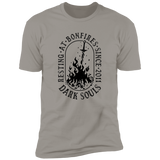 Resting at Bonfires Men's Premium T-Shirt