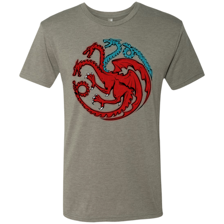 Trinity of fire and ice V2 Men's Triblend T-Shirt