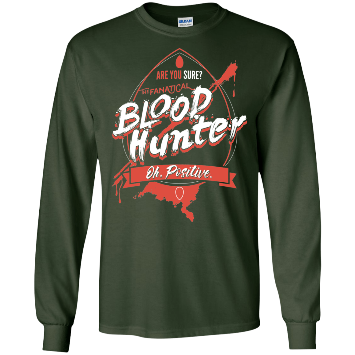 Blood Hunter Men's Long Sleeve T-Shirt