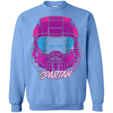 Spartan Helmet 80's Crewneck Sweatshirt