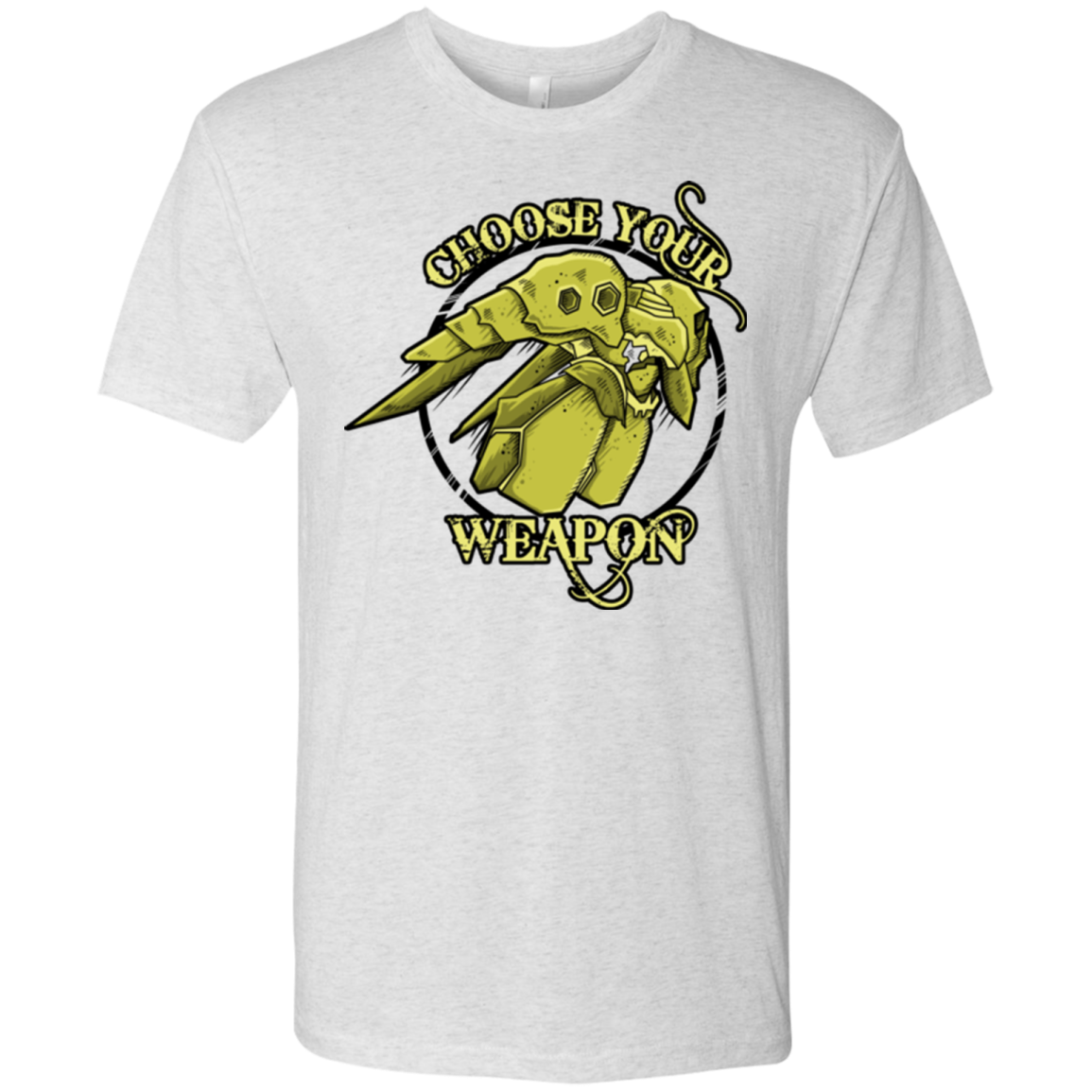 CHOOSE YOUR WEAPON Men's Triblend T-Shirt