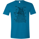 Dalek Plan Men's Semi-Fitted Softstyle