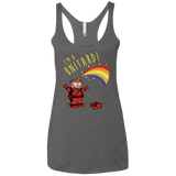 unitard-Raffiti Women's Triblend Racerback Tank