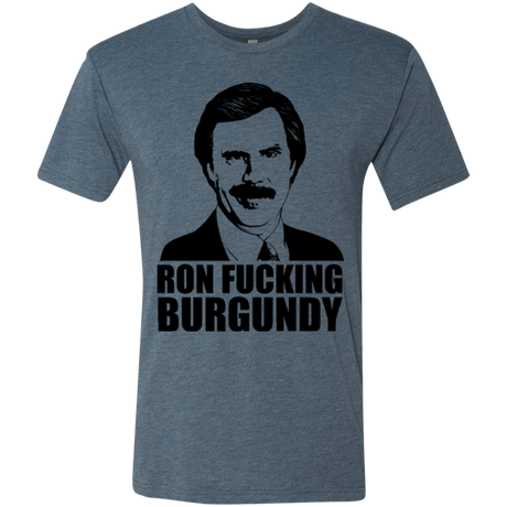 Ron Fucking Burgundy Men's Triblend T-Shirt