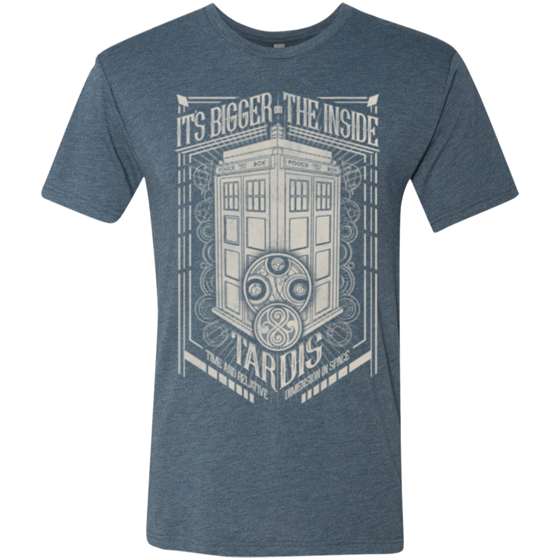 The Vintage Series - It's Bigger on The Inside Men's Triblend T-Shirt