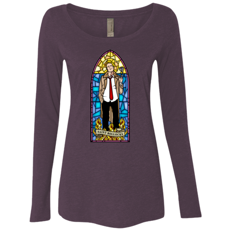 Saint Bollocks Women's Triblend Long Sleeve Shirt