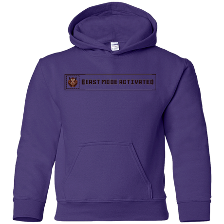 Beast Mode Activated Youth Hoodie