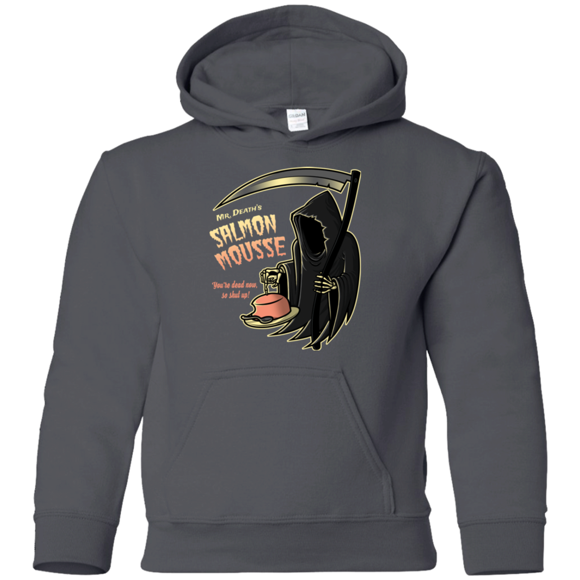 The Salmon Mousse Youth Hoodie
