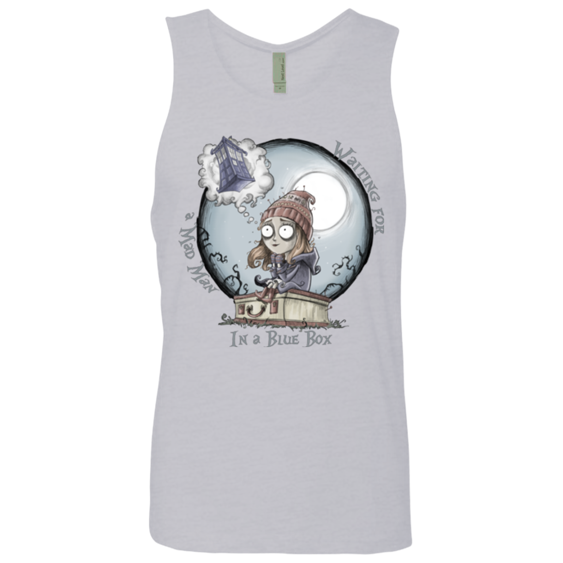 The Girl Who Waited Men's Premium Tank Top