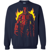 Red Hero Crewneck Sweatshirt